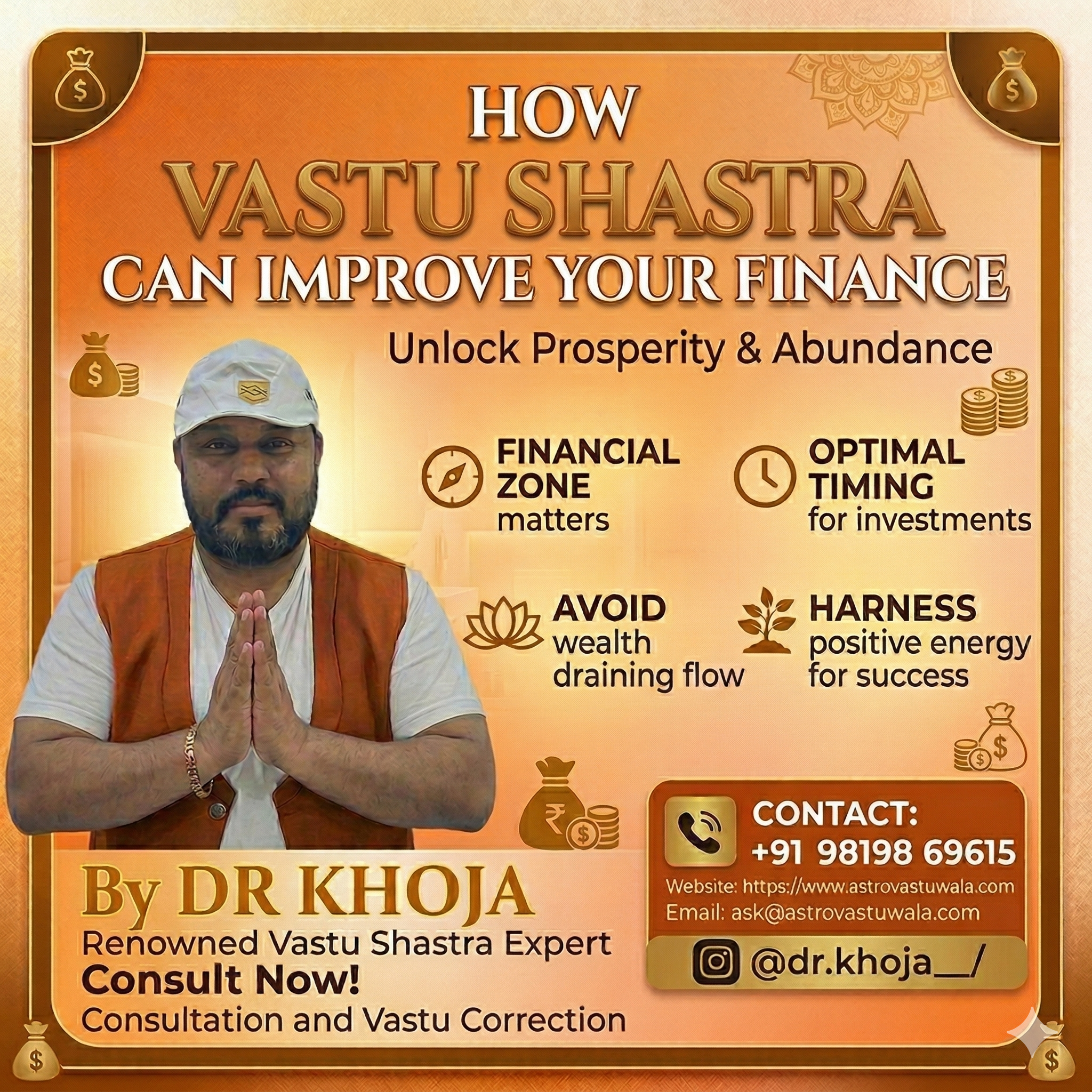 How Vastu Shastra Can Improve Your Finance – Insights by Dr Khoja